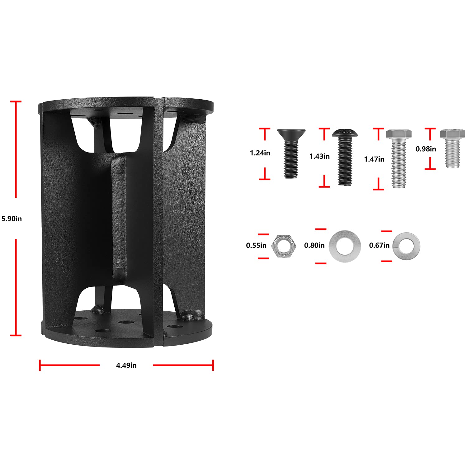 2 Pack 52460 Air Spring Spacers 6