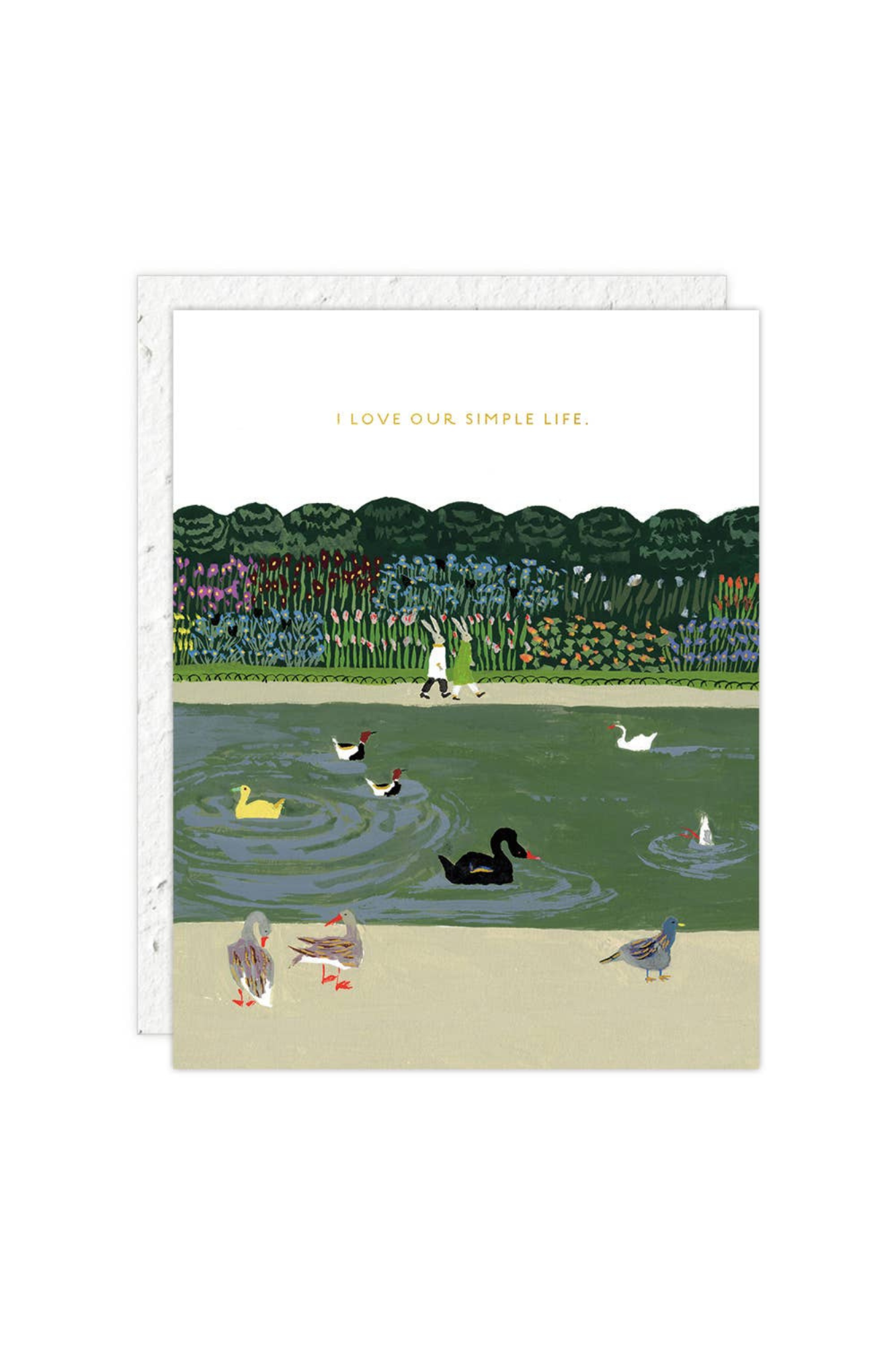 St James Park Greeting Card - Elegant Park Scene for Birthday, Anniversary & Thank You Cards | Perfect for Nature Lovers & Football Fans