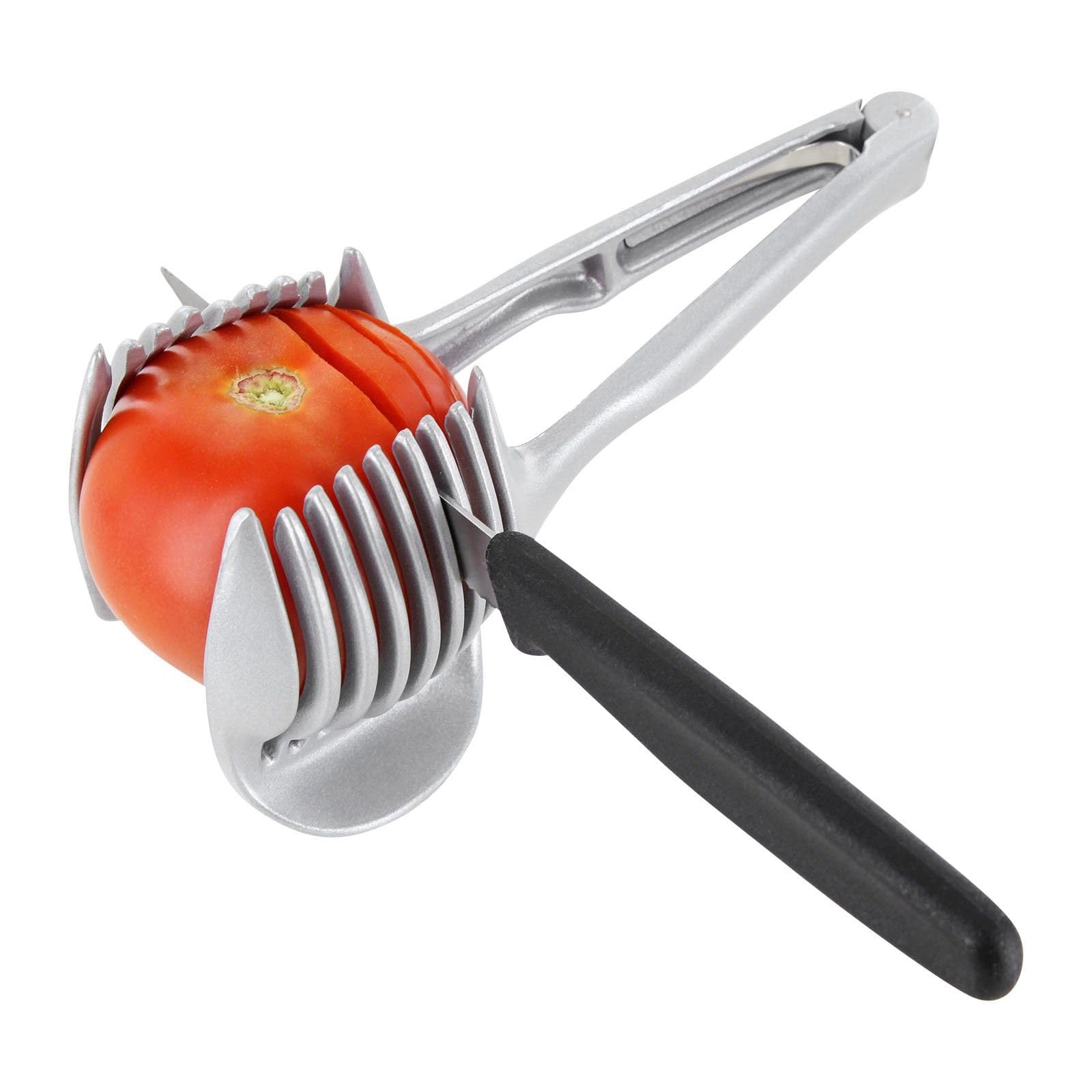 Westmark Germany Multipurpose Fruit and Vegetable Slicer - Grey - Kitchen Gadget for Easy Slicing, Dicing & Food Prep - Perfect for Salads, Meal Prep & Healthy Cooking