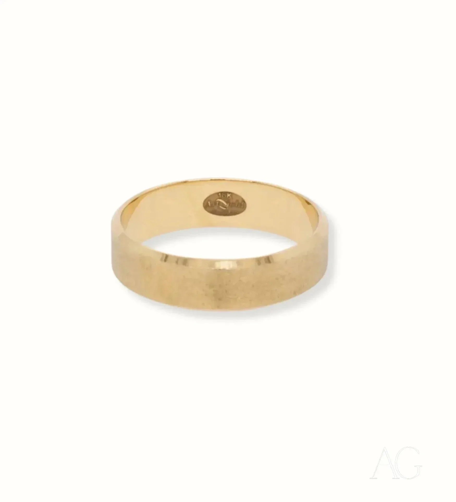18K Gold Wedding Band for Women & Men - Classic & Modern Elegance - Perfect for Engagement, Anniversary & Everyday Wear