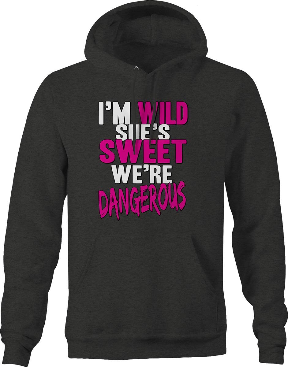 Wild & Sweet Couples Matching Shirts & Hoodies for Men & Women - Dark Gray - Perfect for Date Nights & Anniversaries