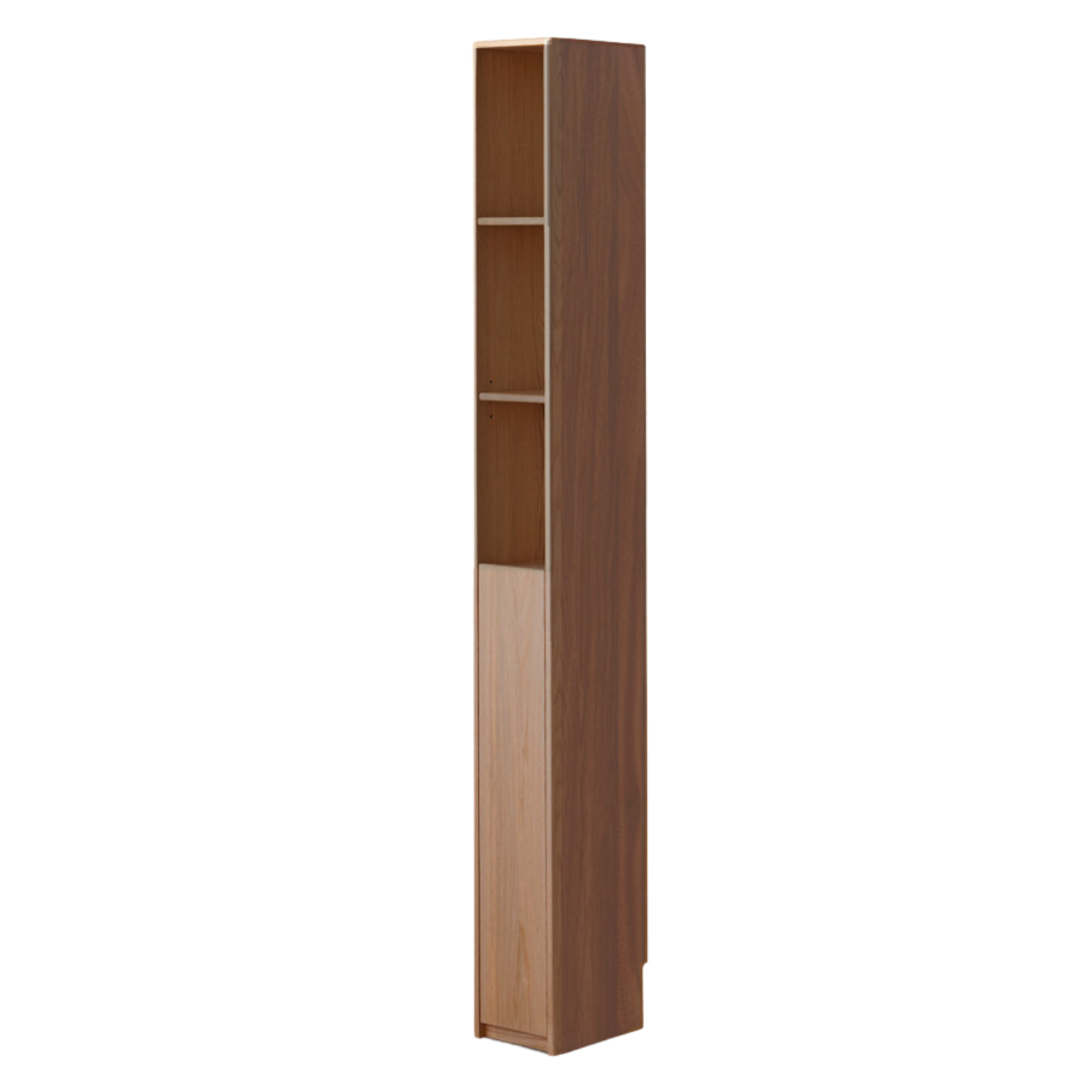 out of stock 7.9x10.6x72.44 inch / 20x27x184.5 сm / Walnut Color / Bookcase with door