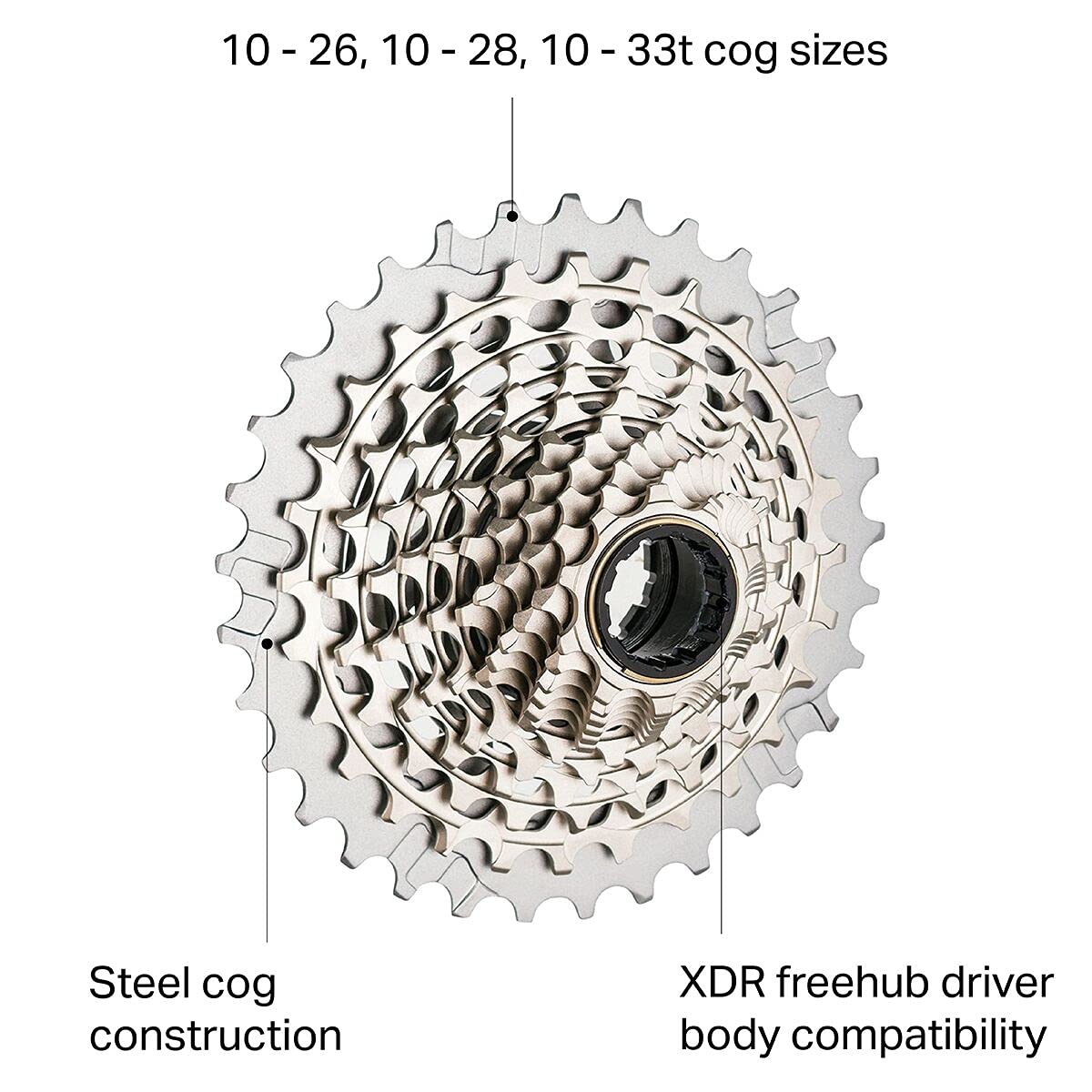 XG-1290 12-Speed Bike Cassette - Red | High-Performance Cycling Gear for Road & Mountain Bikes | Perfect for Racing, Commuting & Off-Road Adventures