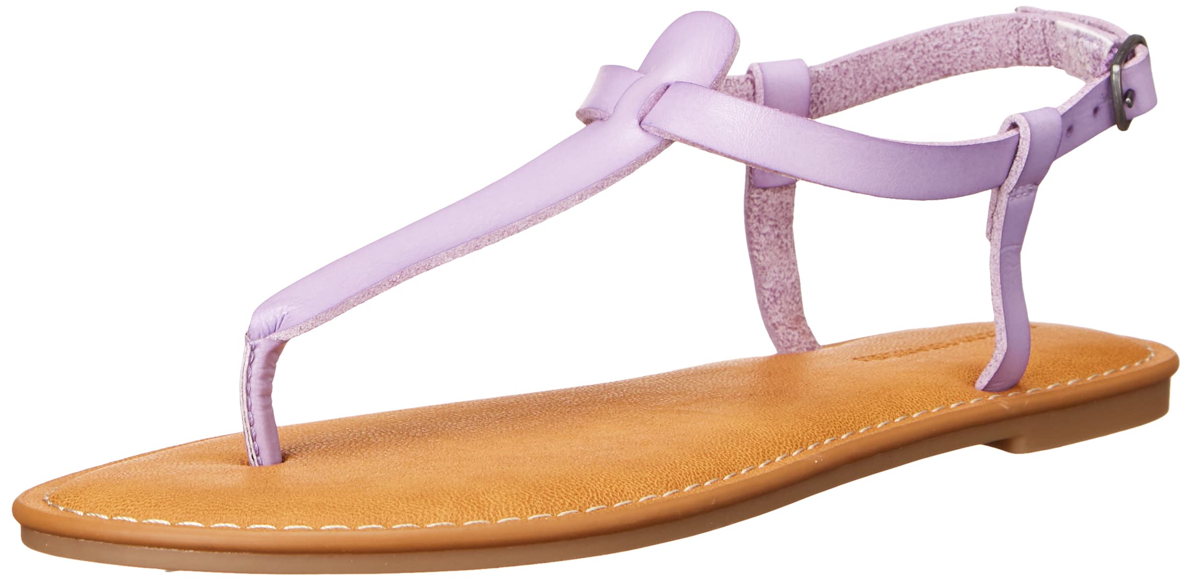 Amazon Essentials Women's Casual Thong Sandal with Adjustable Ankle Strap - Comfortable Summer Flip Flops for Beach, Pool & Outdoor Wear