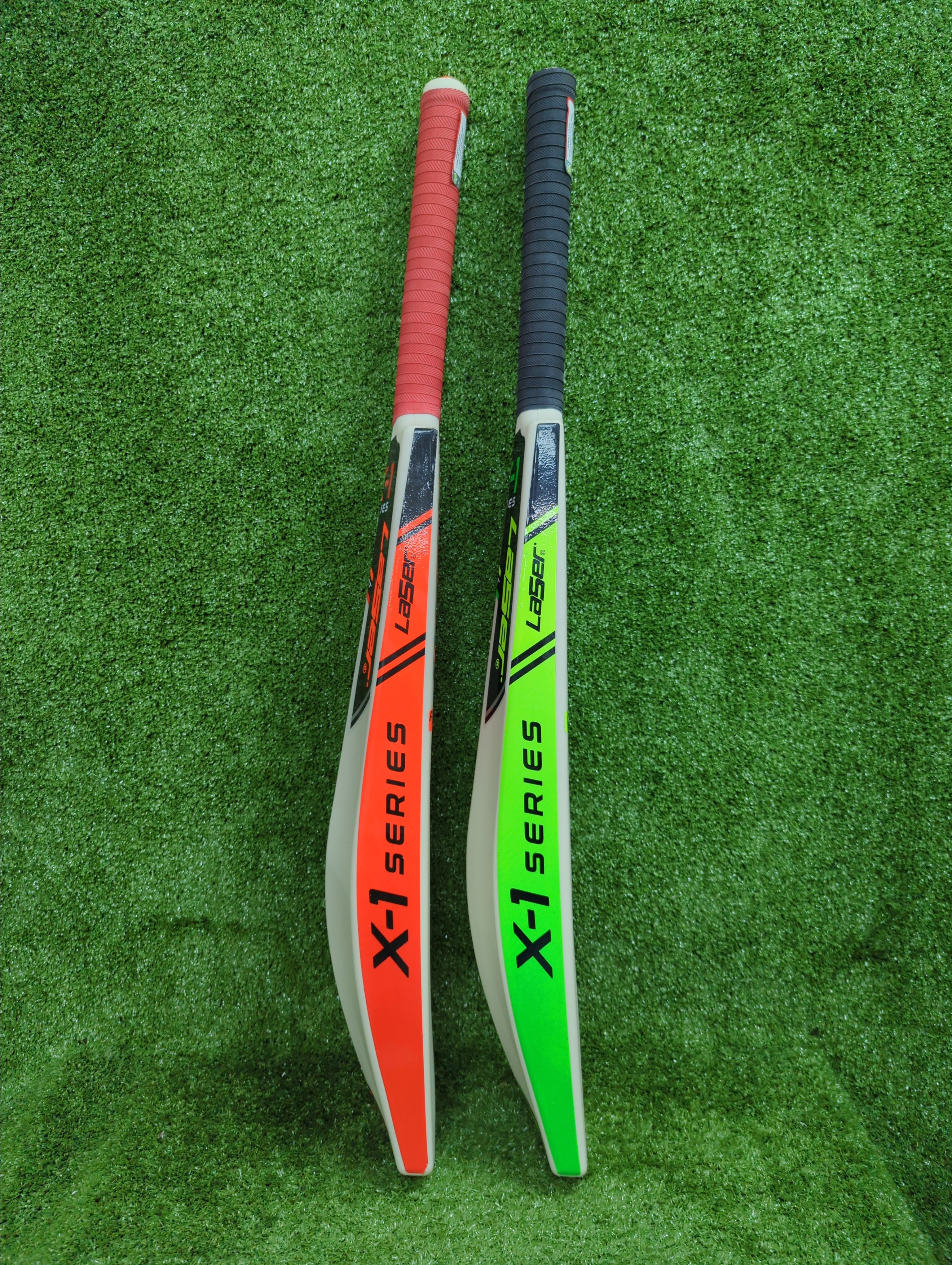 Laser Power Shot X1 Series Fiber Cricket Bat - Professional Grade for Cricket Matches & Training - Perfect for Outdoor & Indoor Games