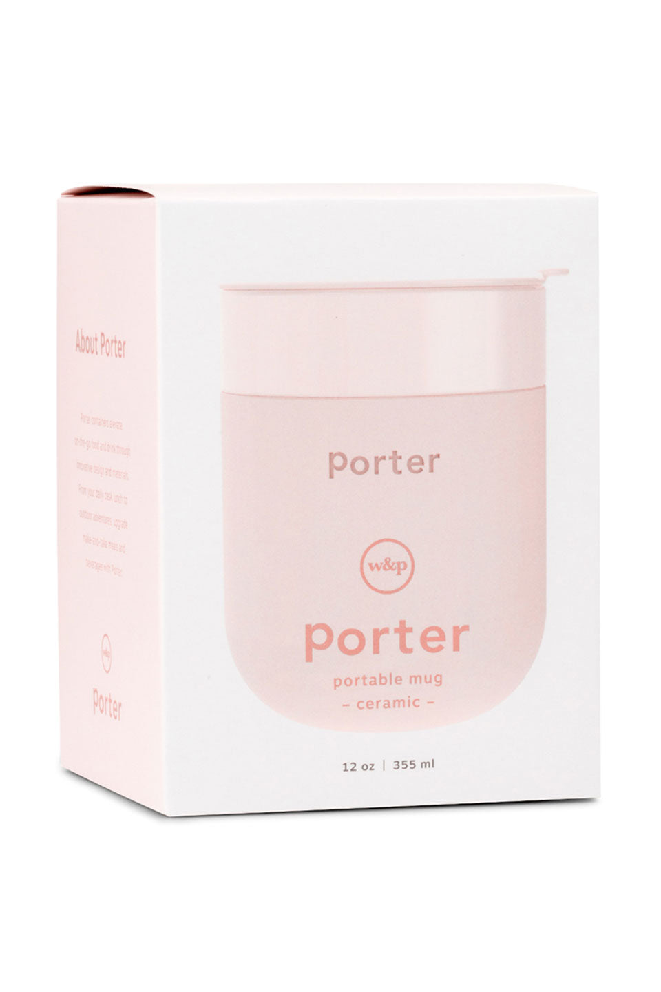 Blush Pink Ceramic Coffee Mug 12oz - Elegant & Durable for Hot & Cold Drinks - Perfect for Home, Office, or Gift Giving