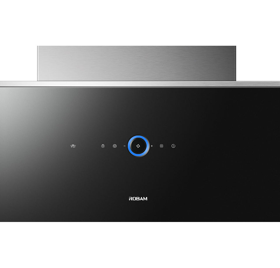 ROBAM CXW-260-A675S 30-inch Side Suction Range Hood - 900 CFM Stainless Steel Kitchen Vent Hood for Gas Stove, Wall Mounted with LED Lights - Perfect for Modern Home Cooking & Smoke Removal