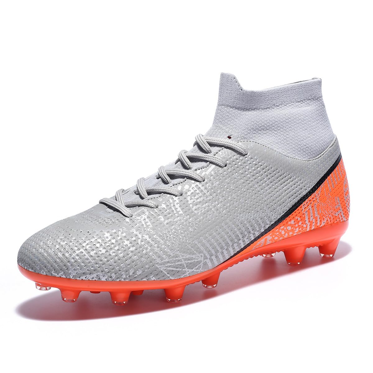 Men's & Women's Soccer Cleats - Lightweight High-Top Football Boots for Outdoor Training & Ground Play | Perfect for Soccer Practice, Matches & Athletic Performance