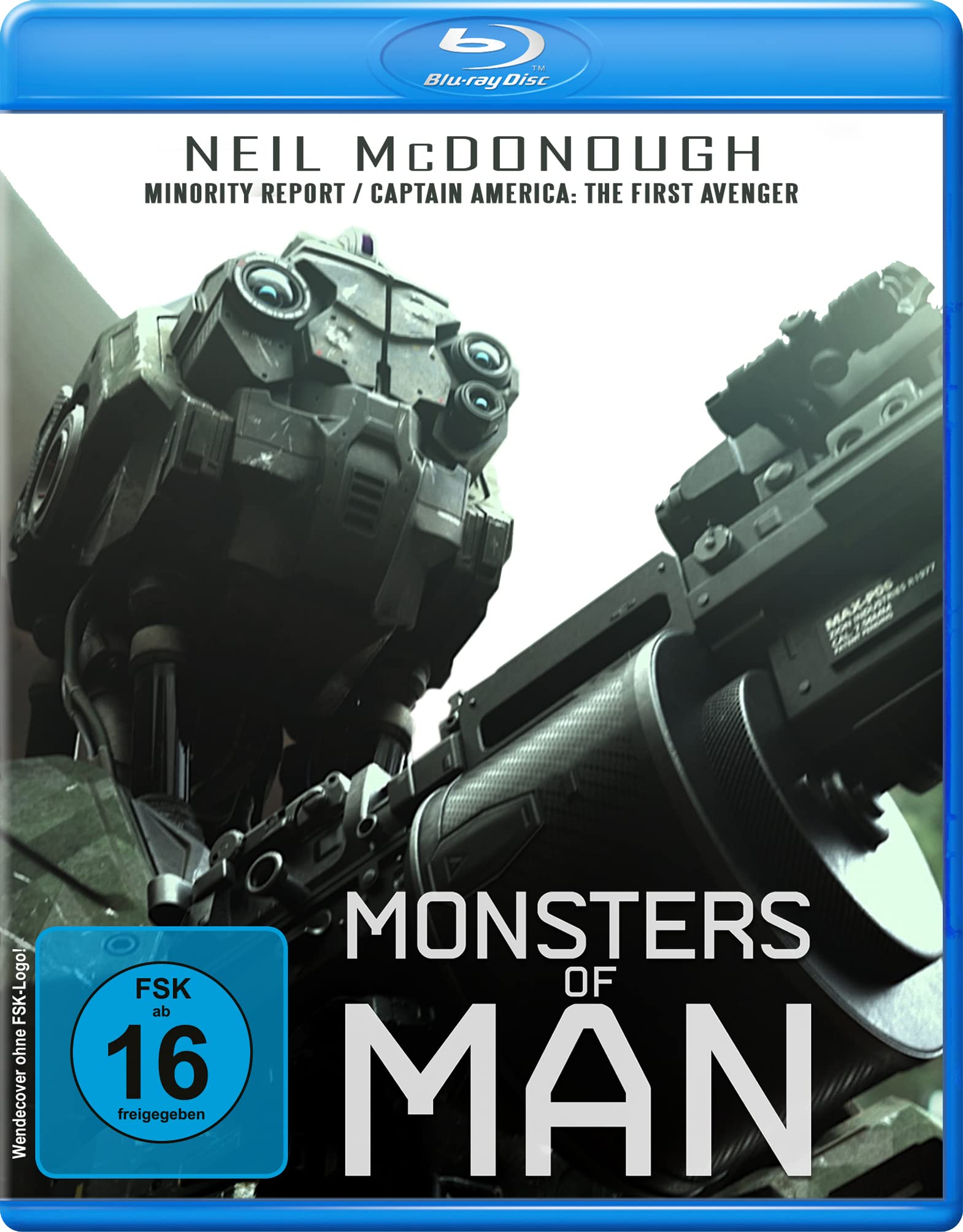 Monsters of Man [Blu-ray] - Sci-Fi Action Thriller Movie | HD Blu-ray Disc | Perfect for Movie Nights & Sci-Fi Collections