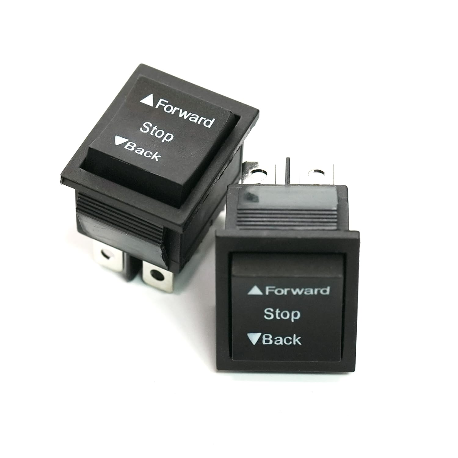 2PCS Forward Reverse Shift Switch for Kids Ride-On Toys - Electric Car Accessories Replacement Parts - Forward Stop Backward Switch for Children's Ride On Cars (Perfect for DIY Repairs & Toy Maintenance)
