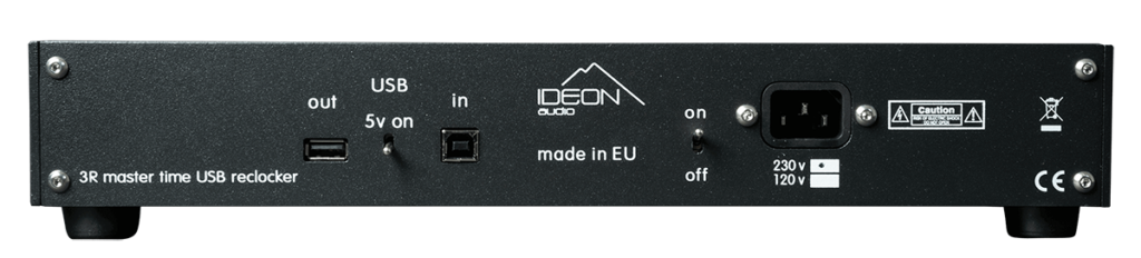 Ideon Audio 3R Master Time Black Star - High Precision USB Reclocking Platform for Audiophiles | Improve Digital Audio Quality | Perfect for Home Studio & Hi-Fi Systems