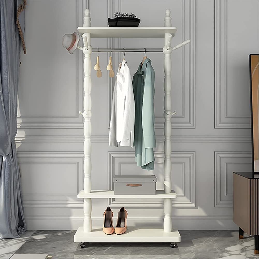 Premium Wall Mounted Hooks for Clothes, Shoes, Hats & Handbags - Space Saving Entryway & Bedroom Organizer - Perfect for Hallways, Closets & Dorm Rooms