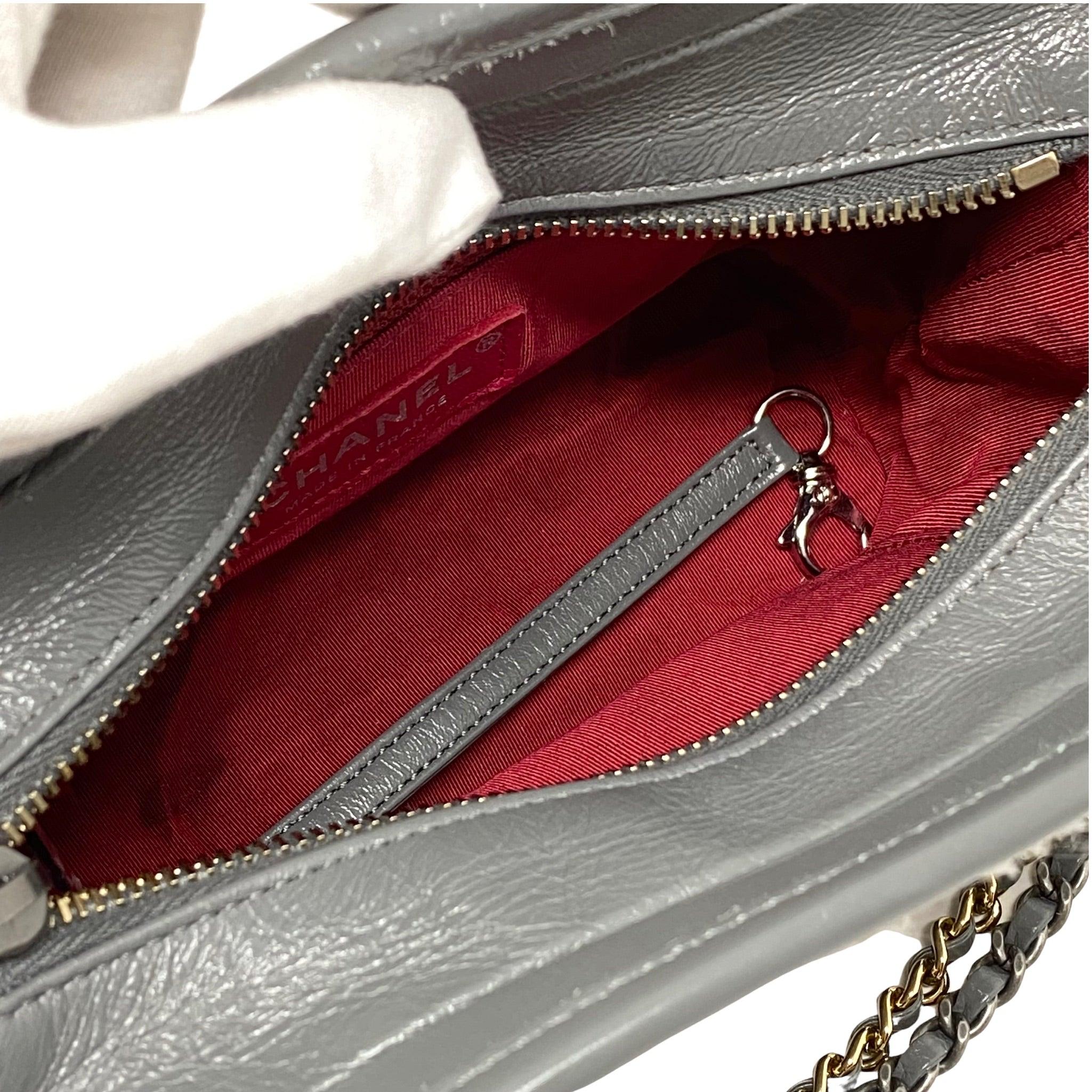 Chanel Gray Tweed Small Gabrielle Hobo Bag - Luxury Designer Shoulder Bag for Women | Perfect for Work, Travel & Evening Events