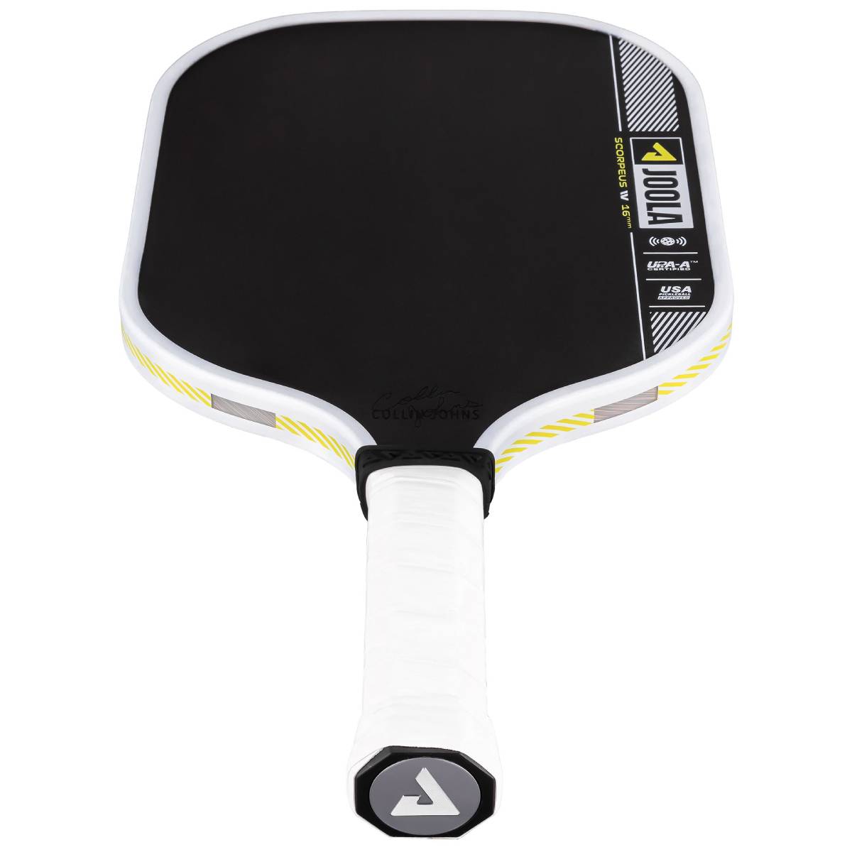 JOOLA Collin Johns Scorpeus Pro IV Pickleball Paddle - Premium Carbon Fiber Surface for Power & Control | Demo Rental Available | Perfect for Tournament Play & Competitive Matches