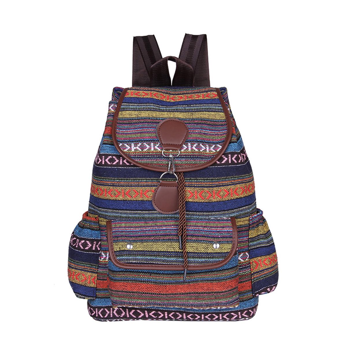 Vintage Boho Backpack for Women - Fashion Shoulder Bag for Travel & Daily Use
