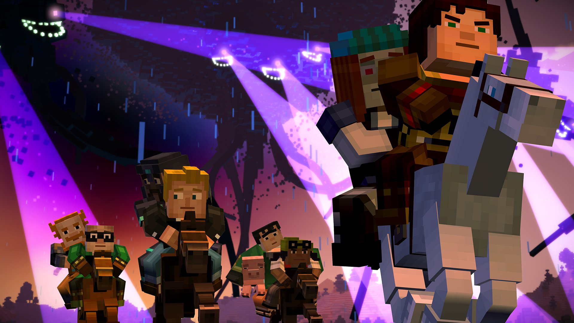 Minecraft Story Mode Complete Adventure for Nintendo Wii U - Fun Family Game for Kids & Teens - Perfect for Parties & Game Nights