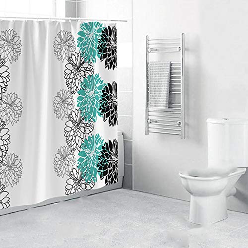 Premium Waterproof Shower Curtain - 72