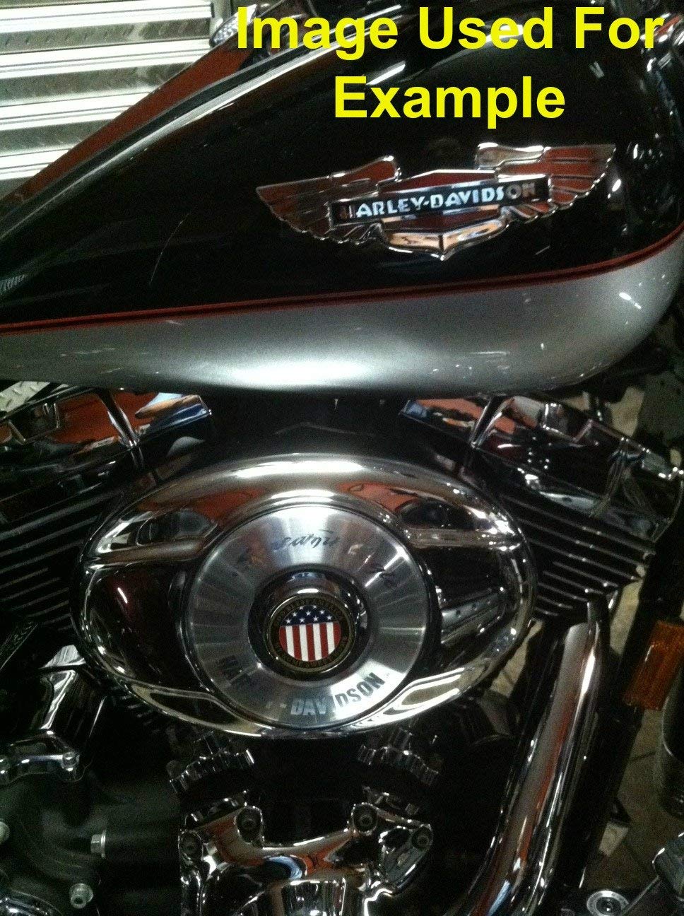 Harley Davidson Air Cleaner Coin Mount Set for Motorcycles - Perfect for Army Veterans & Bikers - Ideal for Custom Bike Builds & Road Trips