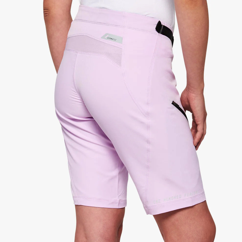 100% Cotton AIRMATIC Women's Summer Shorts - Comfortable Stretch Casual Shorts for Outdoor Activities, Yoga, Travel & Lounge Wear