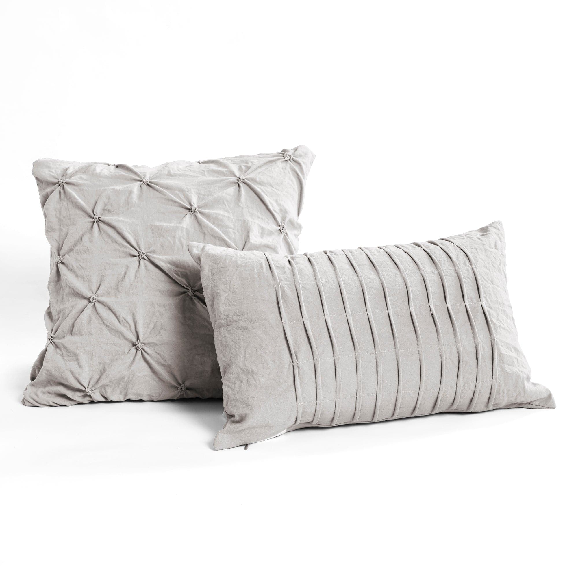 Ravello Pintuck 5-Piece Comforter Set - Queen Size Bedding with Pillow Shams - Luxury Soft Microfiber for Cozy Bedroom Decor