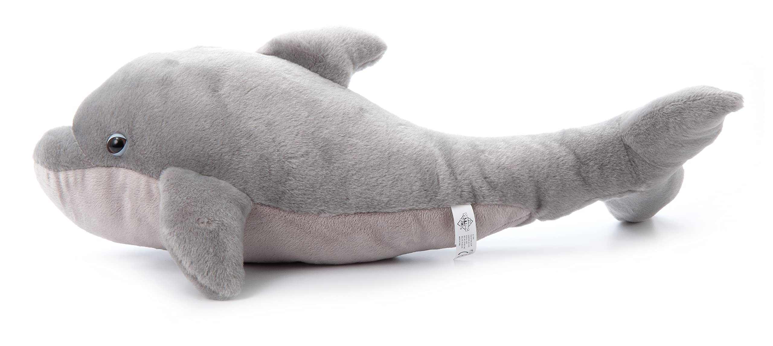 21-inch Playful Bottlenose Dolphin Stuffed Animal Plush Toy - Soft & Cuddly Wild Onez Sealife Plushie for Kids | Perfect Gift for Birthday, Nursery Decor & Ocean-Themed Bedroom