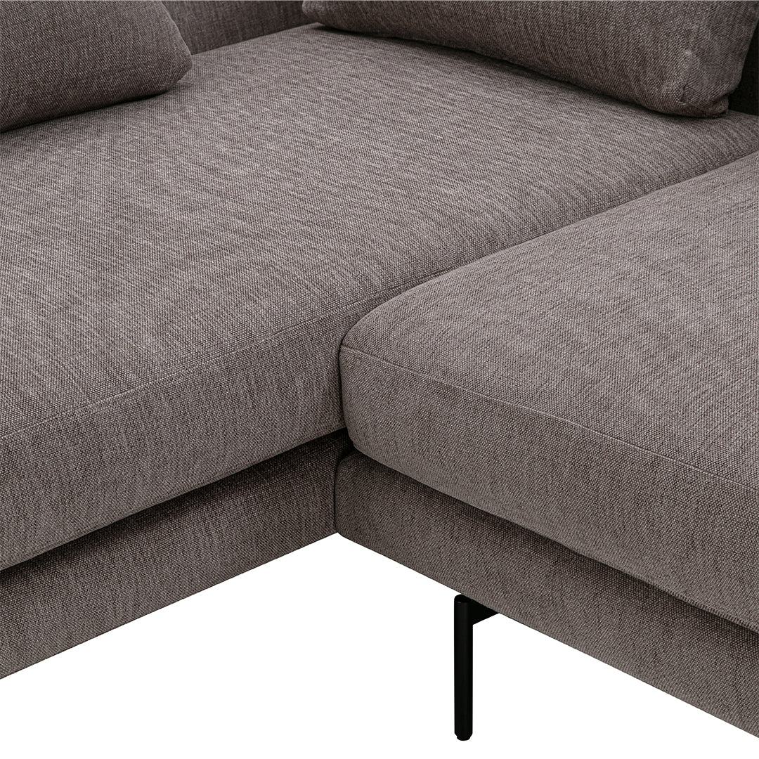 Edge V2 Pre-Configured Sofa Set - Modern Living Room Furniture for Easy Setup | Perfect for Small Spaces & Apartment Decor