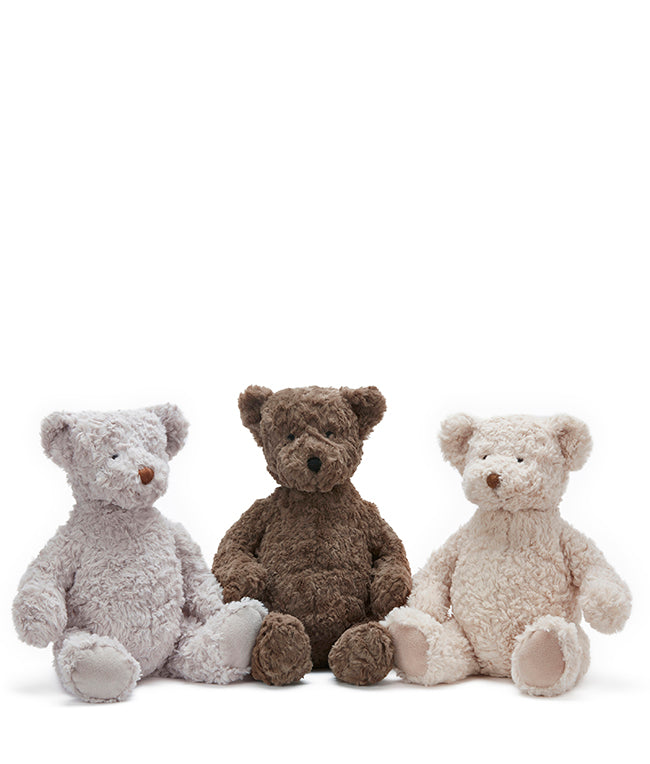 Adorable Trio of Plush Teddy Bears - Soft & Cuddly Stuffed Animals for Kids, Gifts, Nursery Decor, and Comforting Companions