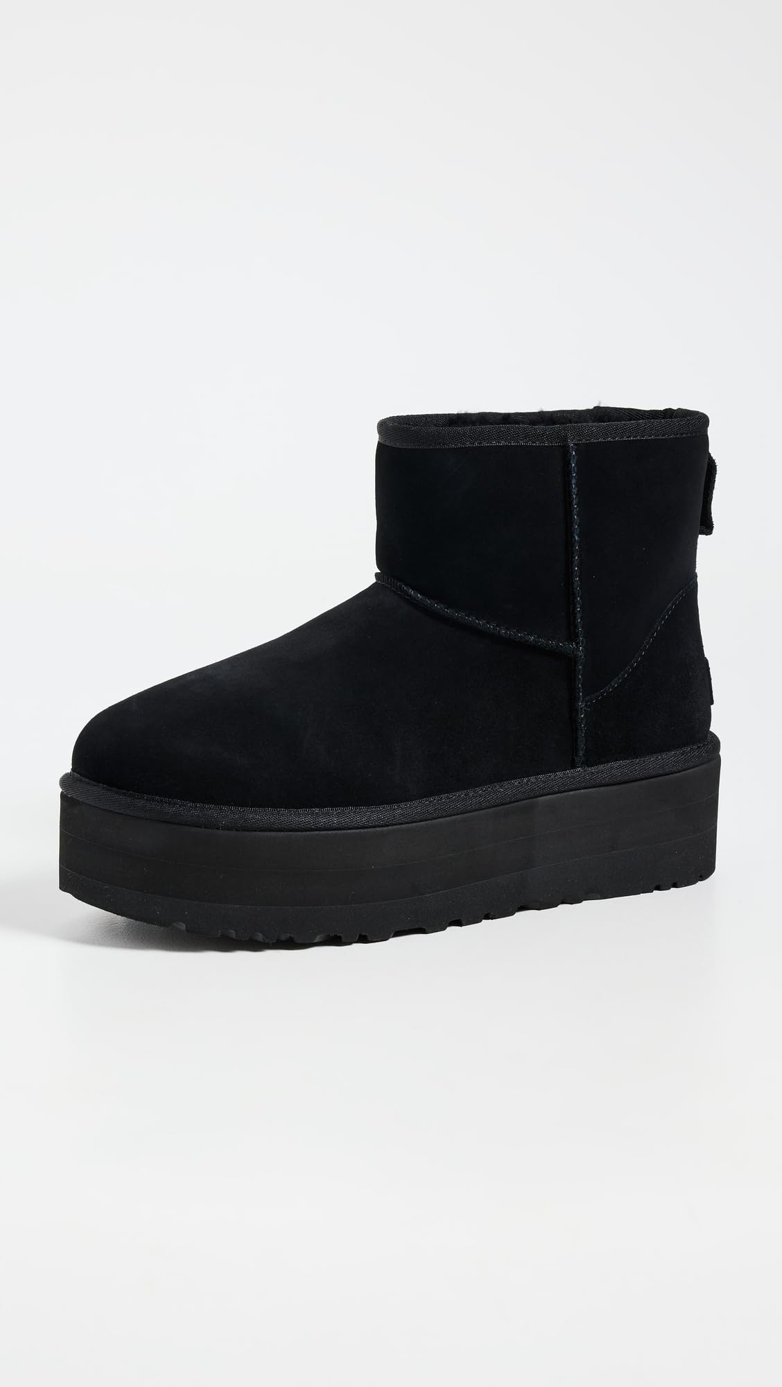 UGG Women's Classic Mini Platform Boot - Waterproof Winter Ankle Boots with Shearling Lining for Women | Cozy & Stylish for Snow, Casual Outfits and Cold Weather Fashion