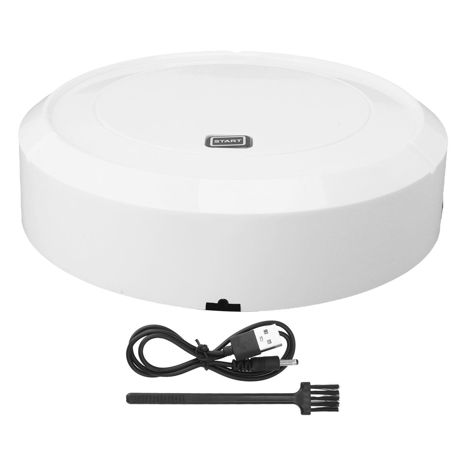 TOPINCN Smart Robot Vacuum Cleaner with 2000Pa Strong Suction - Self-Charging Robotic Vacuum for Pet Hair, Hard Floors & Carpets - Ideal for Home, Office & Apartment Cleaning (White)