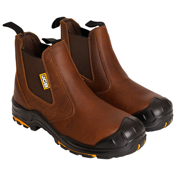 JCB Dealer Safety Boot S3 HRO SRC - Heavy Duty Work Boots for Construction, Industrial & Outdoor Use - Slip Resistant & Steel Toe Protection