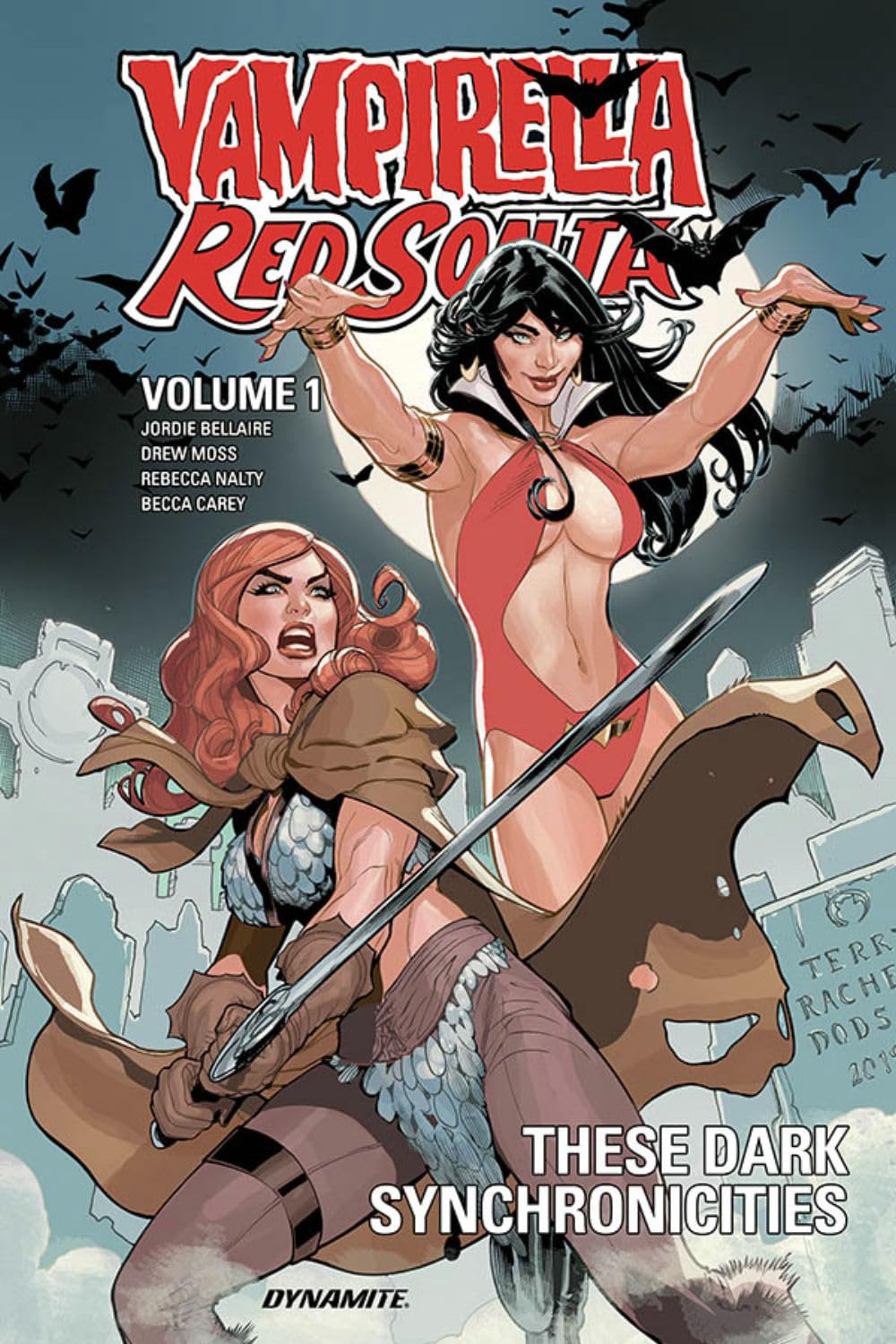 Vampirella Red Sonja Volume 1: These Dark Synchronicities Graphic Novel TP - Epic Fantasy Comic Book for Collectors & Superhero Fans | Perfect for Reading, Gifts & Comic Conventions