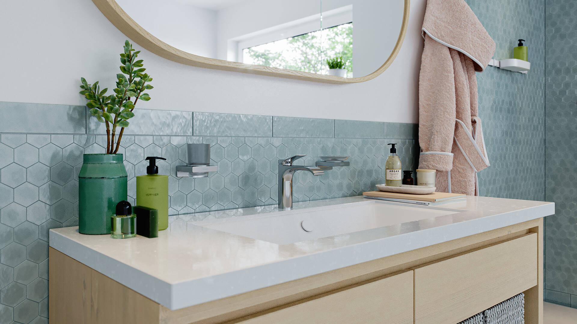 Hansgrohe Chrome 41745000 Soap Dispenser - Modern Touchless Automatic Faucet for Kitchen & Bathroom | Perfect for Hygienic Hand Washing in Homes, Restaurants, and Offices