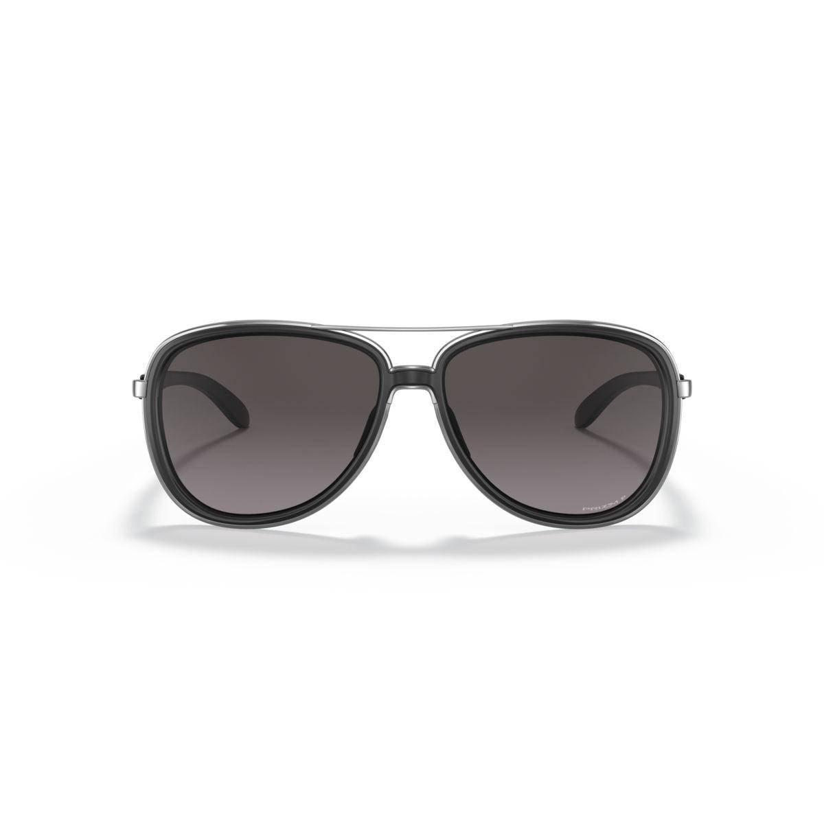 Oakley Split Time Sunglasses - Velvet Black Frame with Prizm Grey Gradient Lenses - Model 0OO4129 412917 - Perfect for Outdoor Sports & Driving