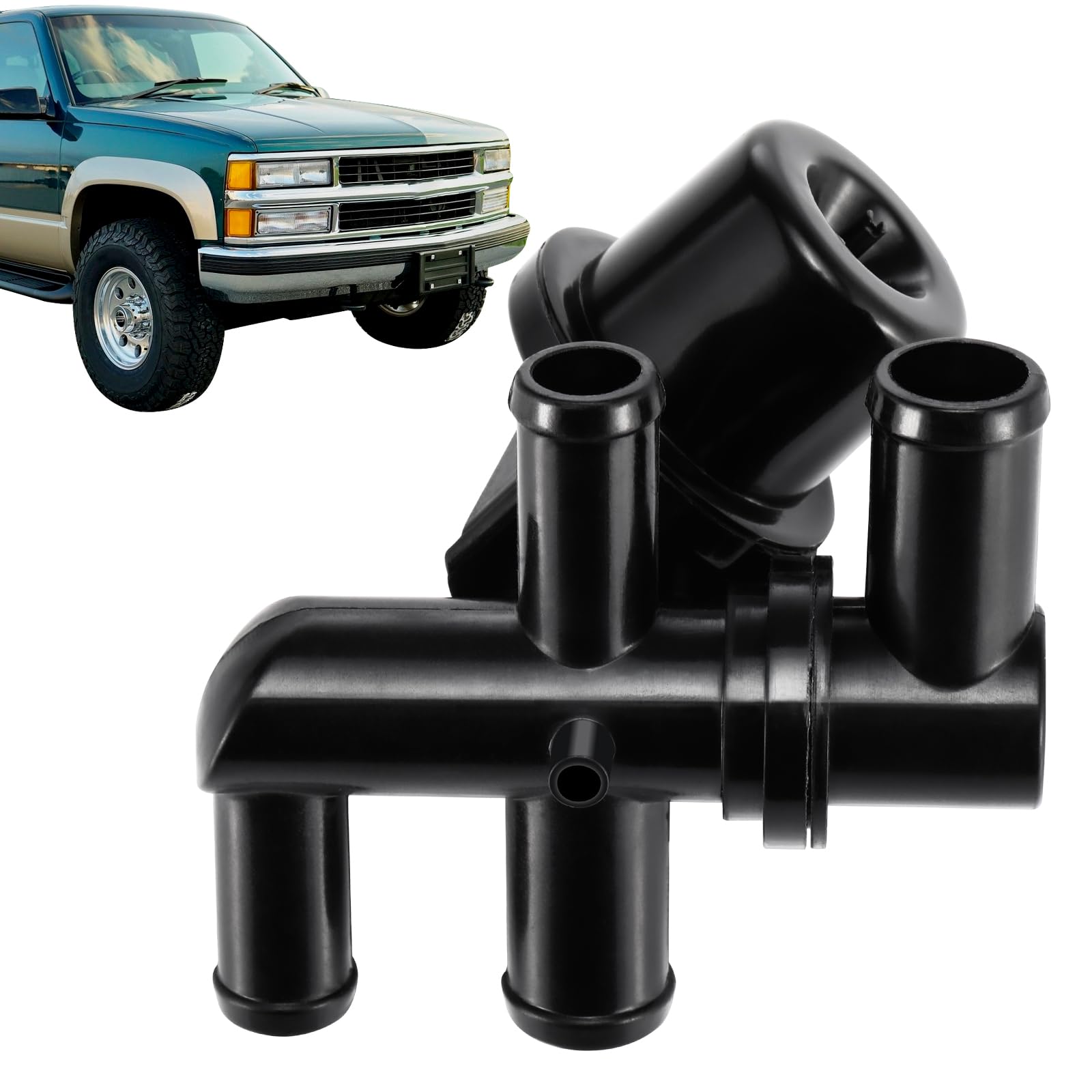 Heater Control Solenoid Valve Compatible with Cadillac Escalade, Chevy, GMC C1500 Express K1500 Silverado Suburban Tahoe Savana Sierra Yukon XL - Perfect for HVAC System Repair & Winter Heating Maintenance