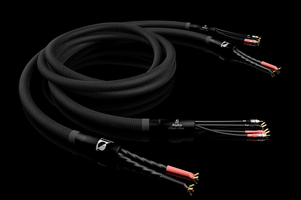 High-Quality Signal Projects Alpha Speaker Cable - Premium Audio Cable for Home Theater, Studio & Hi-Fi Systems - Perfect for Clear Sound & Enhanced Music Experience