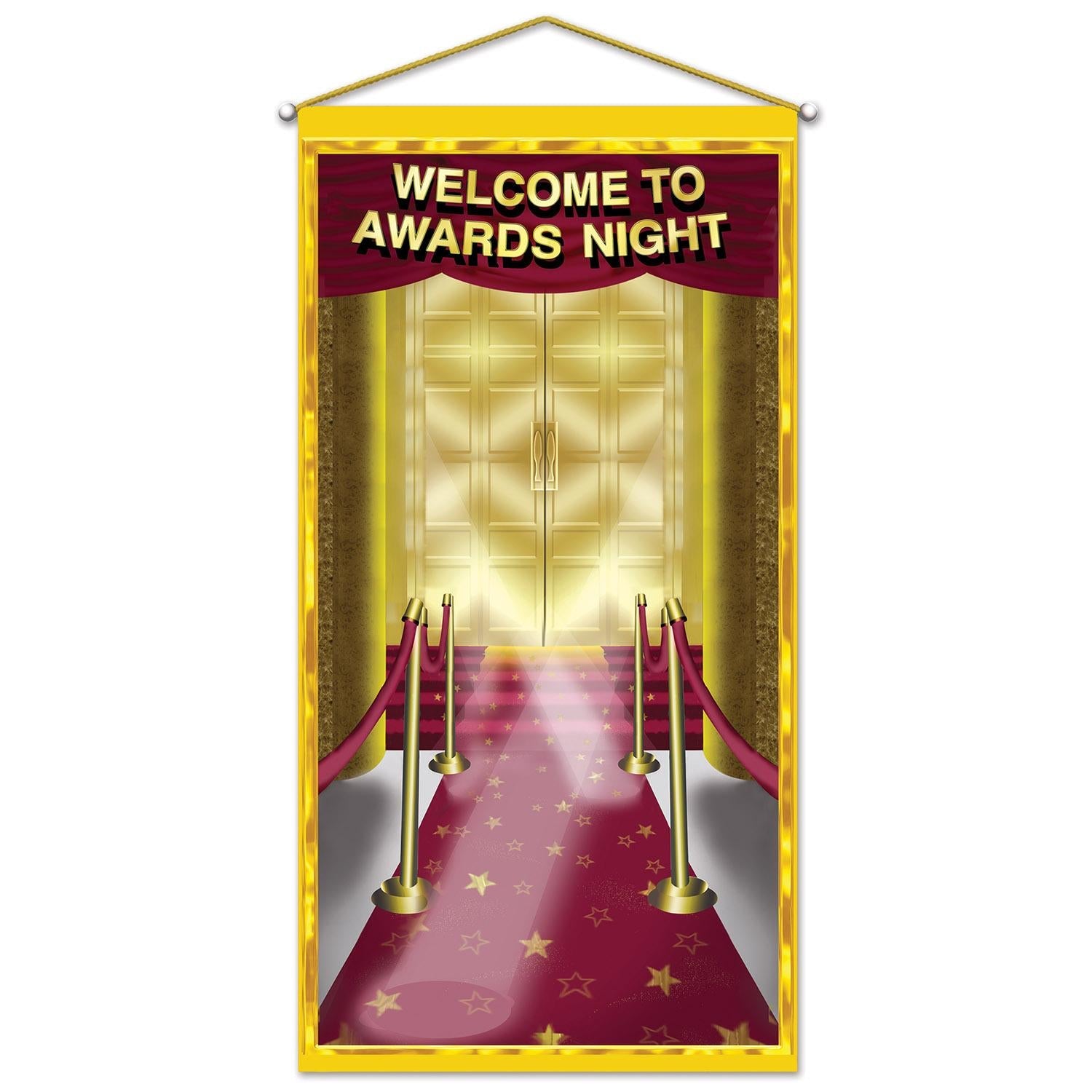 12 Pack Beistle Awards Night Party Door and Wall Decorations - Perfect for Graduation, Prom, and Awards Ceremony Decorations