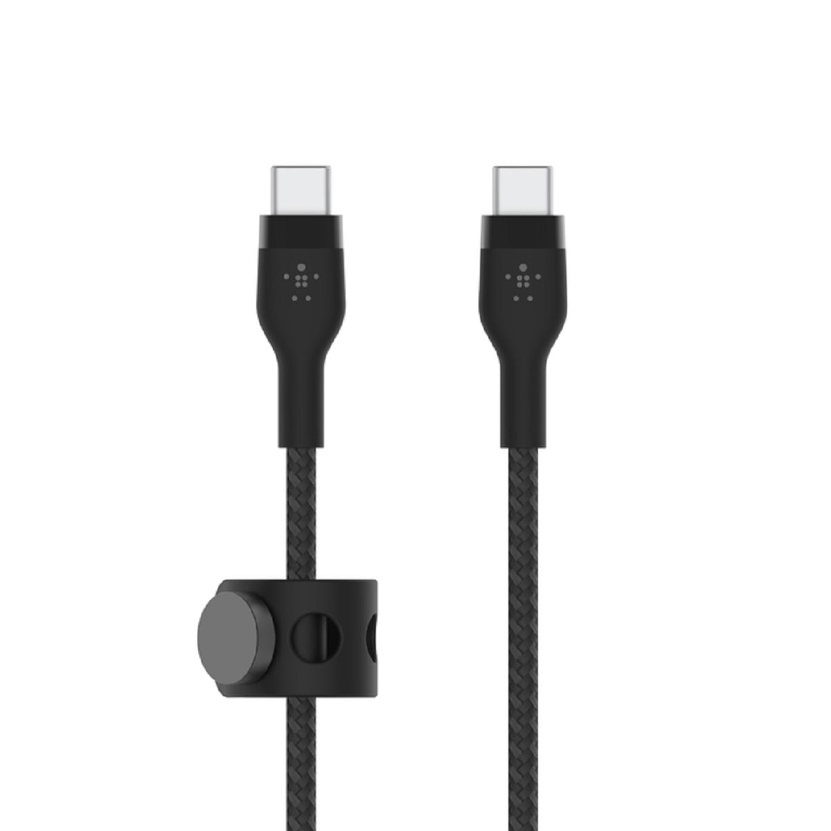 Belkin BoostCharge Pro Flex USB-C to USB-C Cable (3ft/6ft) - Fast Charging & Data Sync for iPhone 15, iPad Pro, MacBook, Samsung Galaxy - Durable Nylon Braided for Home, Office & Travel