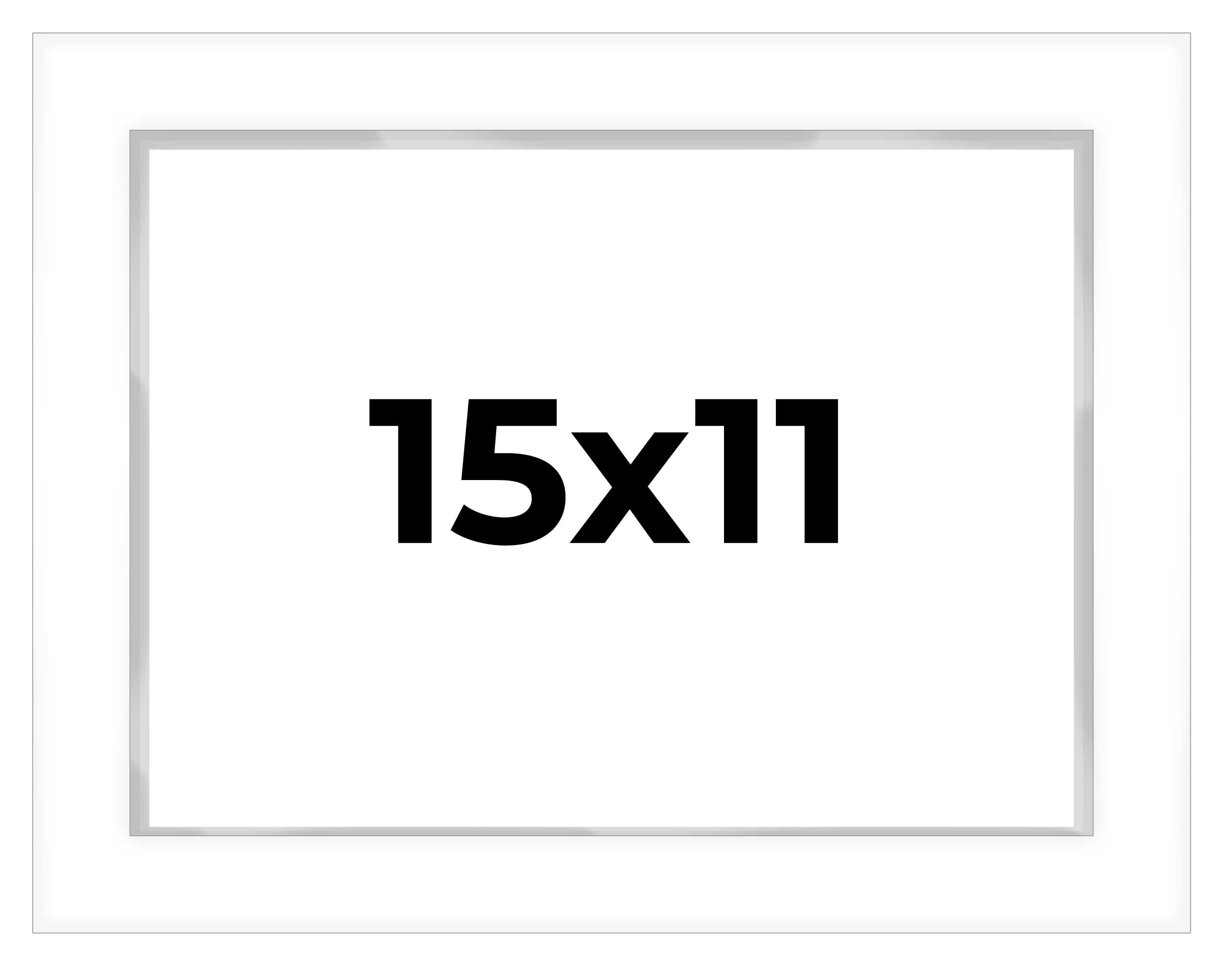 15x11 Shadow Box White Display Frame - 1 Inch Deep, 1.5 Inch Wide Moulding with Shatter-Resistant Acrylic Plexiglass, Acid-Free Foamboard Backing & Hanging Hardware - Perfect for Memorabilia, Awards, and 3D Art Display
