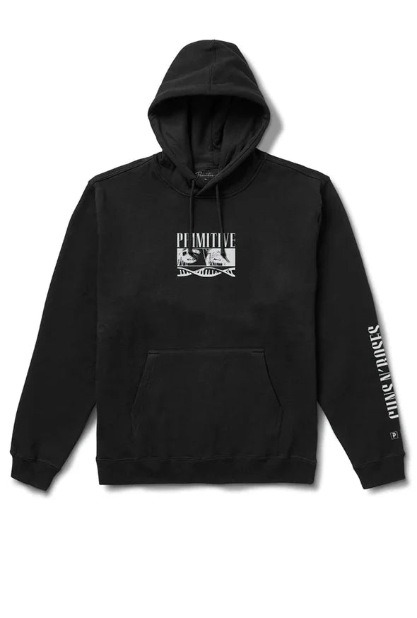 Primitive Night Train Hoody - Men's Graphic Pullover Hoodie for Skateboarding & Streetwear | Comfortable & Stylish Casual Wear for Everyday Use