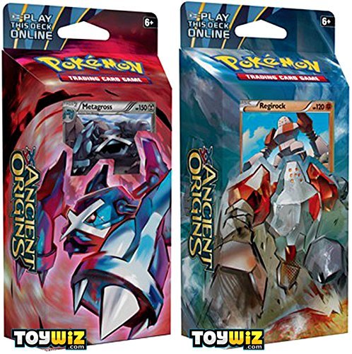 Pokemon Ancient Origins XY7 Theme Deck Set - 120 Trading Cards for TCG Battles & Collectors | Perfect for Game Nights & Tournaments