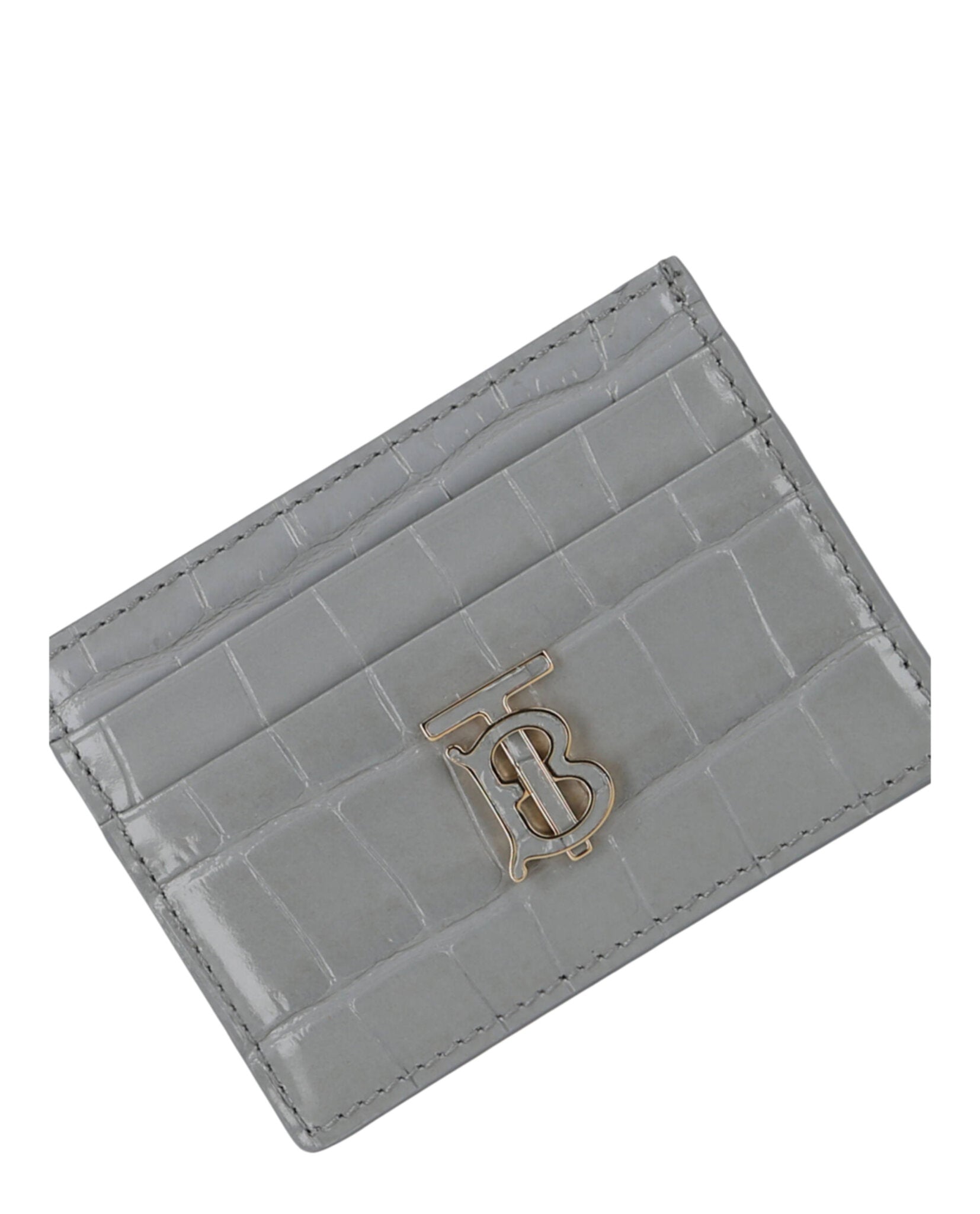 Crocodile Embossed Leather Card Holder Wallet for Men & Women - Slim RFID Blocking Credit Card Case for Travel, Business & Everyday Use