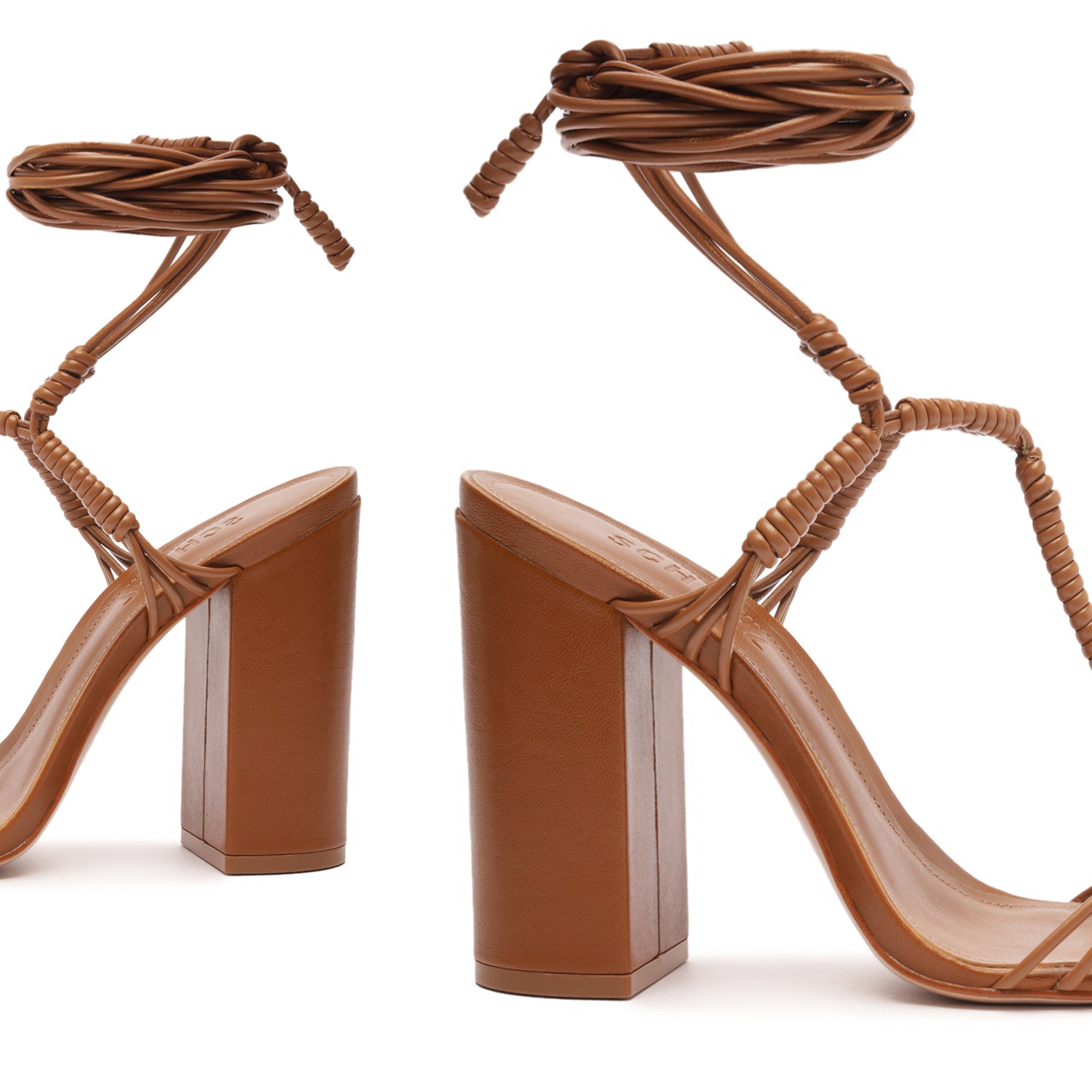 Amunet Block Leather Sandal - Women's Comfortable Strappy Sandals with Cushioned Footbed | Perfect for Summer, Beach, and Casual Outings
