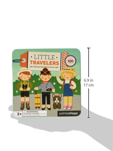 Mag Play Set Little Travelers - Magnetic Travel Toy for Kids, Perfect for Road Trips & Airplane Entertainment | STEM Learning & Creative Play