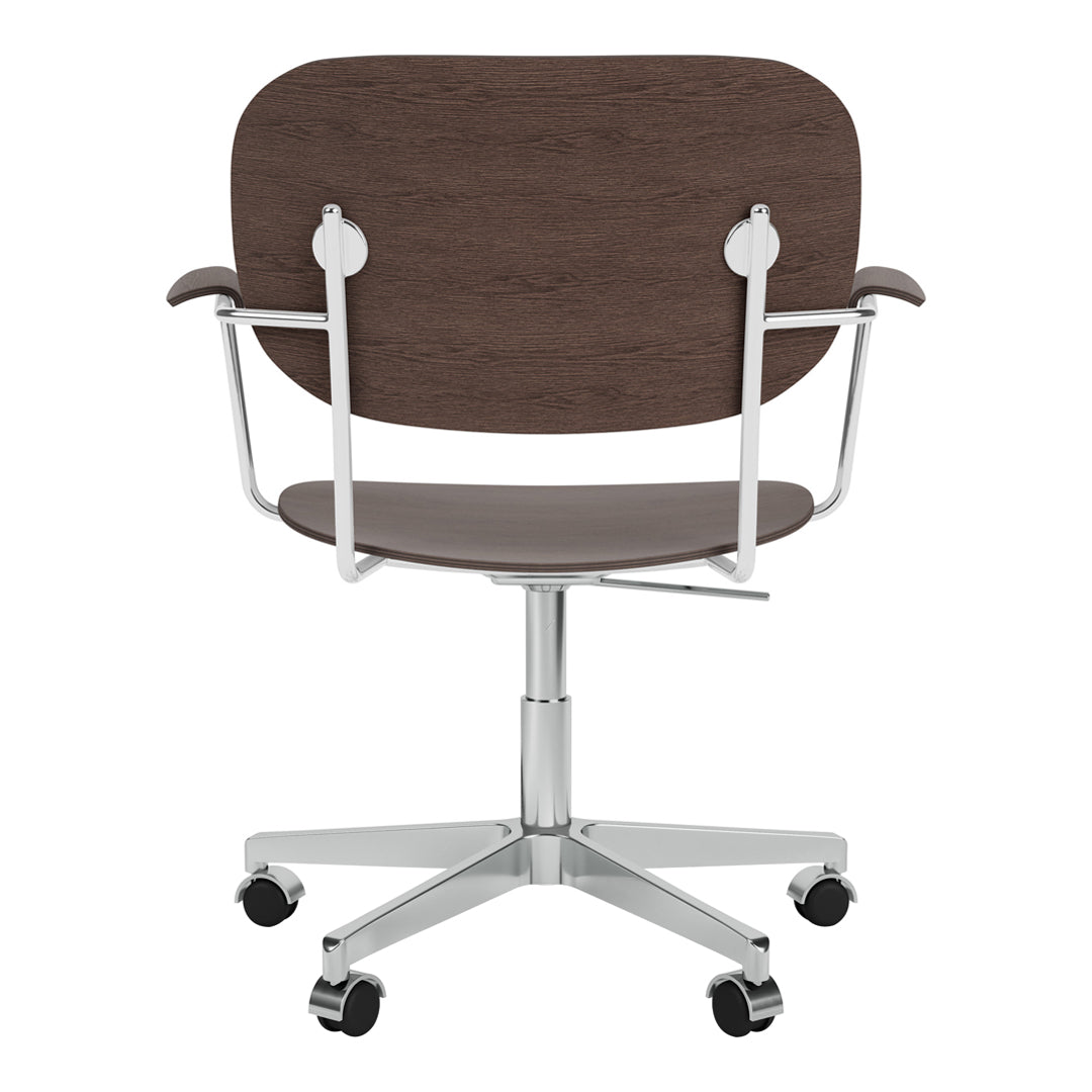 Ergonomic Office Armchair with Swivel Base & Smooth-Rolling Casters - Perfect for Home Office, Conference Rooms, and Workspaces
