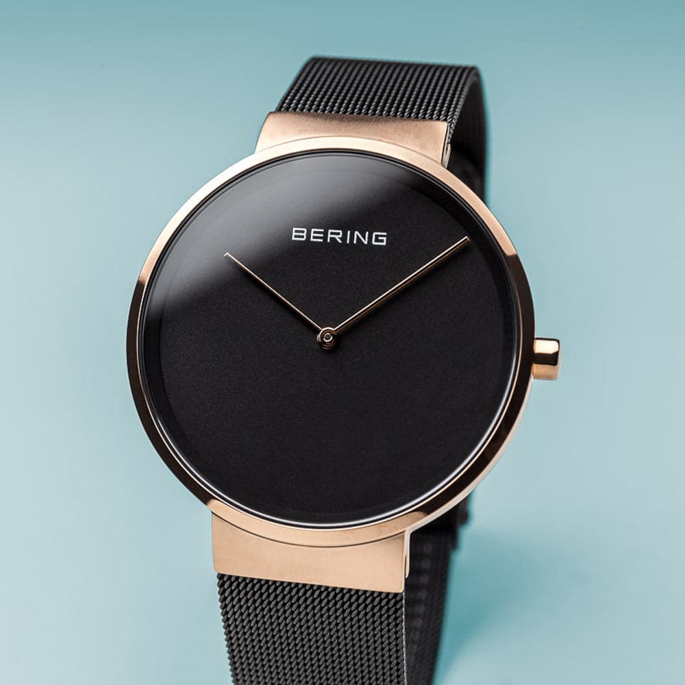 BERING 14539-166 Women's Watch - Elegant Stainless Steel & Crystal Design - Perfect for Office, Party & Everyday Wear