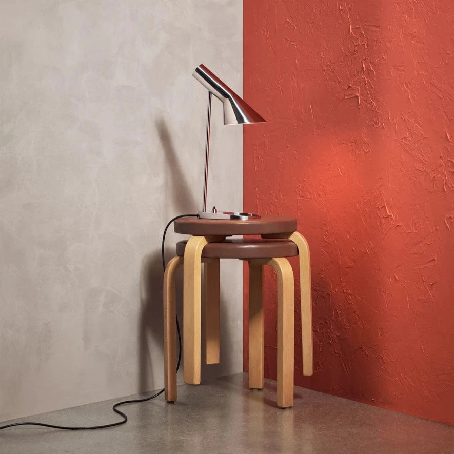 AJ MINI Table Lamp - Modern LED Nightstand Lamp with USB Port, Dimmable Touch Control, 3 Color Temperatures - Perfect for Bedroom, Living Room, Office & Reading Light