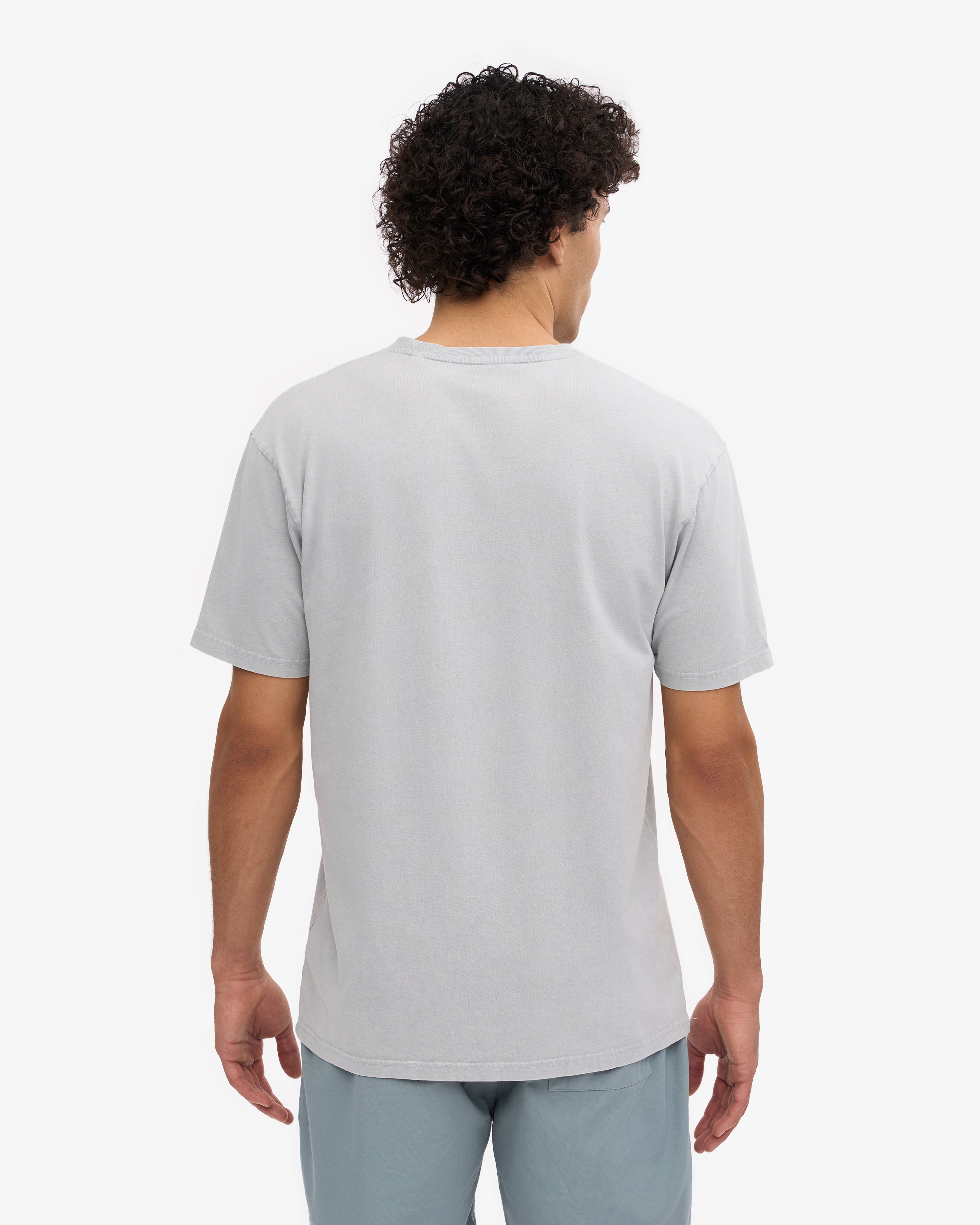 Classic Organic Cotton T-Shirt for Men & Women - Faded Grey - Soft & Comfortable Casual Wear for Everyday Outfits