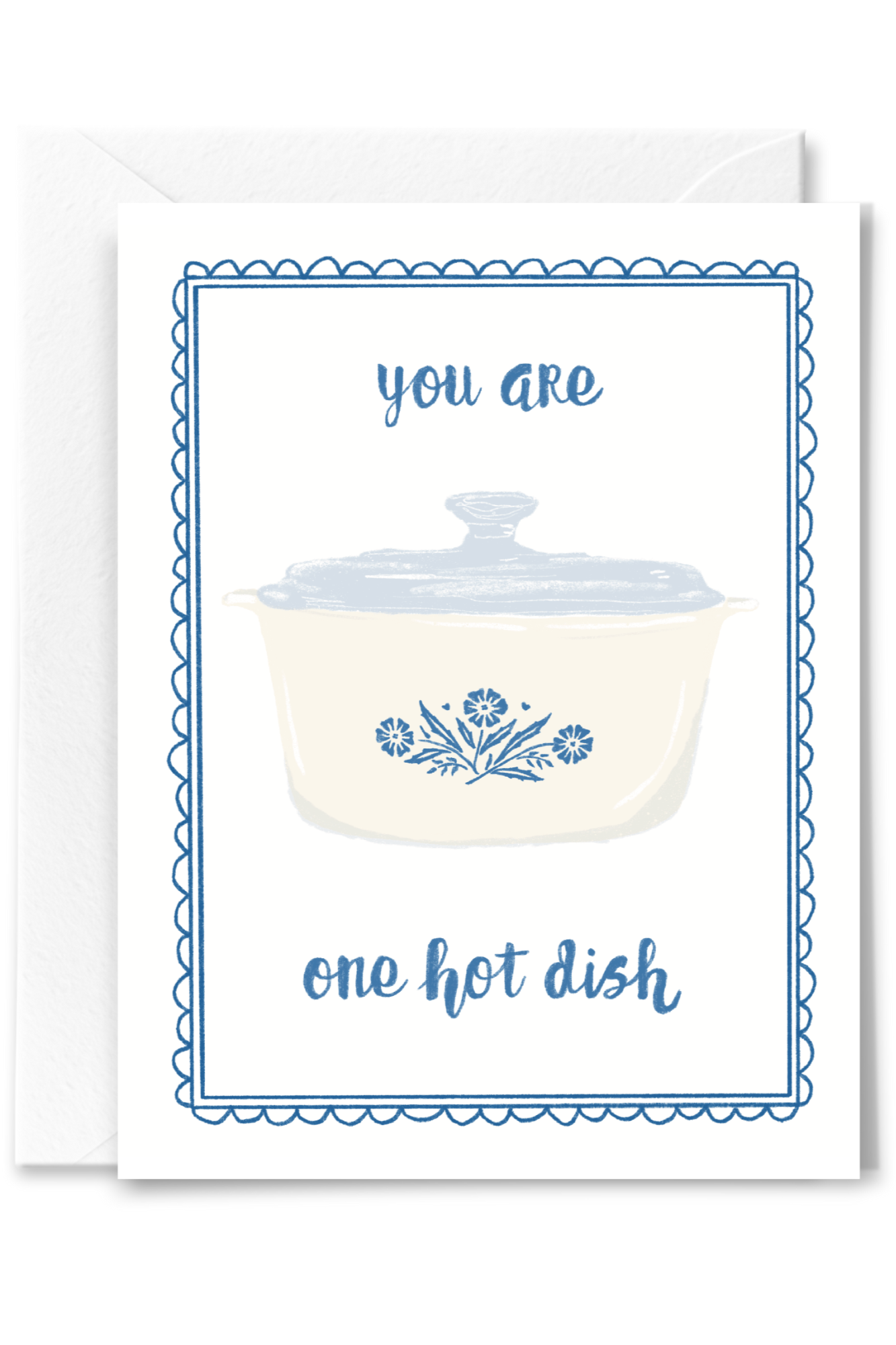 One Hot Dish Card - Premium Quality Hot Food Serving Card for Restaurants, Catering & Home Use | Perfect for Buffets, Parties & Family Gatherings