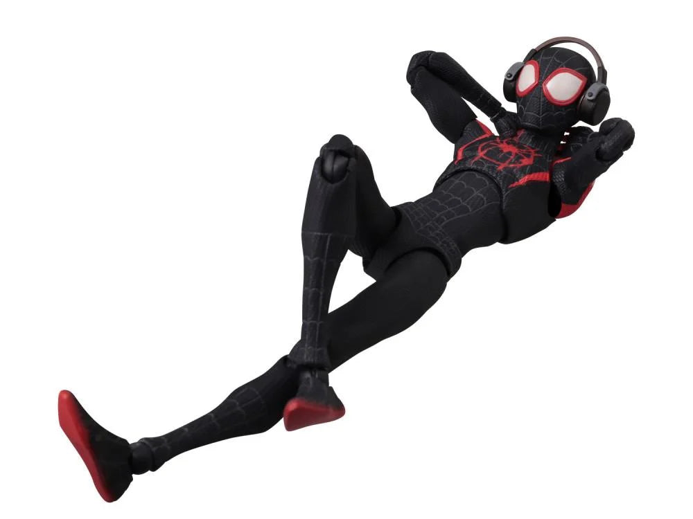 Spider-Man: Into the Spider-Verse Miles Morales Action Figure - Collectible SV Reissue Toy for Marvel Fans | Perfect for Display, Gifts, and Cosplay Play