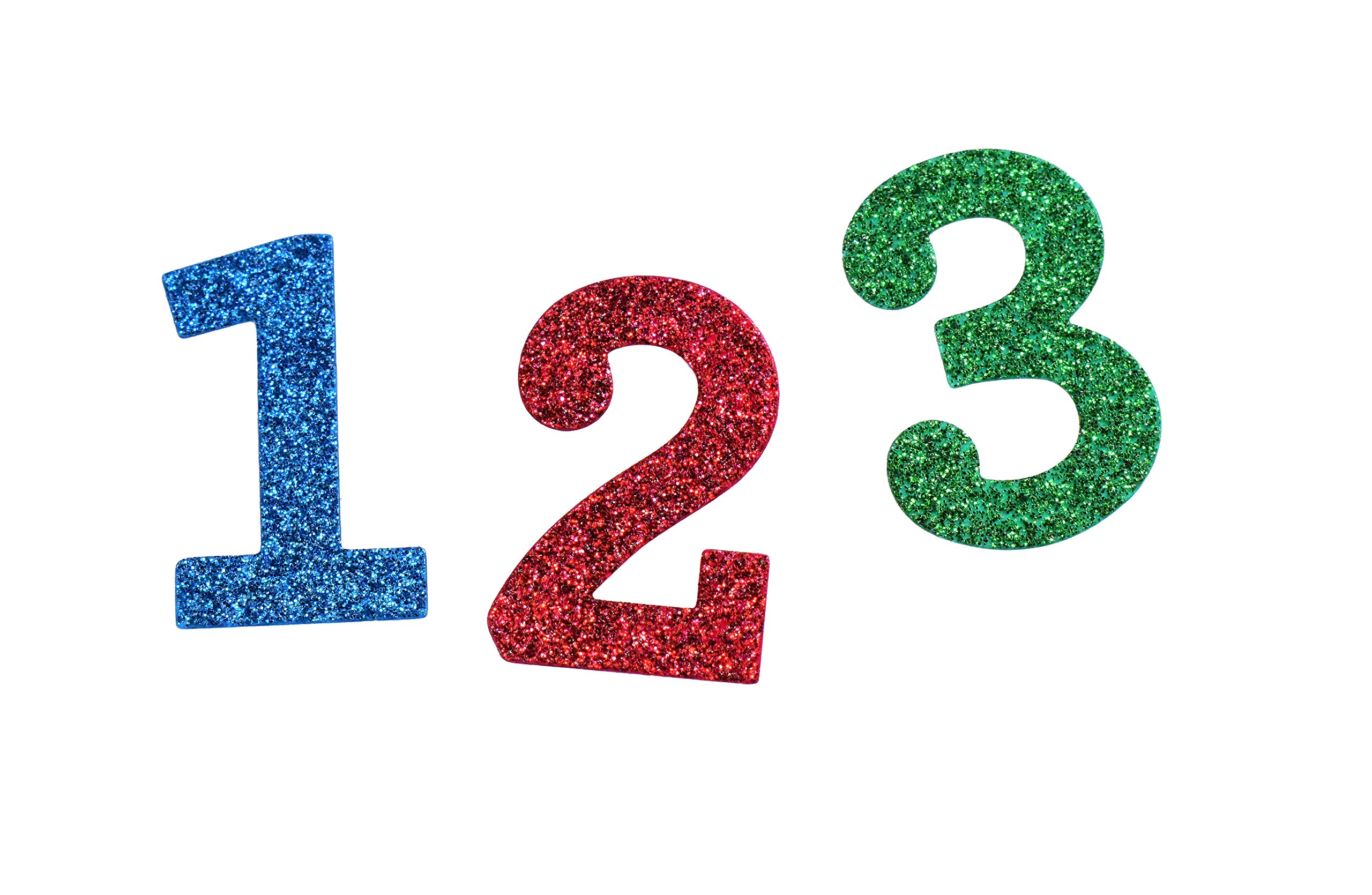 QQ&U Black Glitter Alphabet Letter Stickers - 3 Sheets Self-Adhesive Decorative Letters for Scrapbooking, DIY Crafts, Journals, and Home Decor